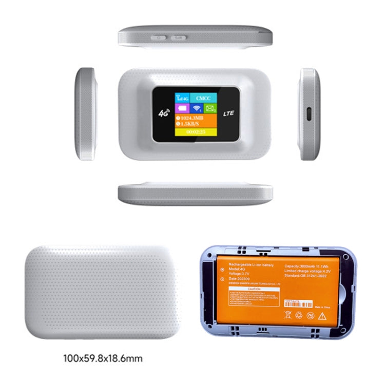 Router 4G portatile D921 con hotspot WiFi e schermo LCD