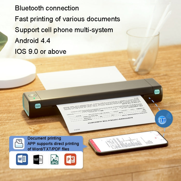 Stampante termica portatile Bluetooth A4 M08F