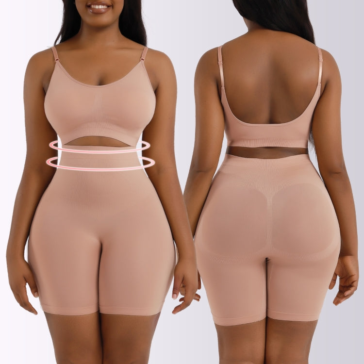 Pantaloni modellanti shapewear donna senza cuciture