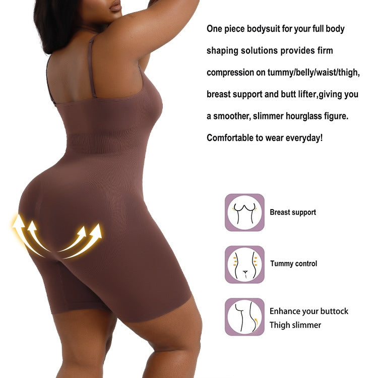 Pantaloni modellanti shapewear donna senza cuciture