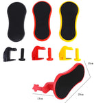 Tappetino mouse con poggiapolsi memory foam 31x15 cm