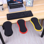 Tappetino mouse con poggiapolsi memory foam 31x15 cm