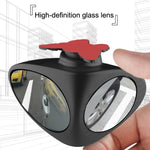 Specchio retrovisore grandangolare 2 in 1 per auto