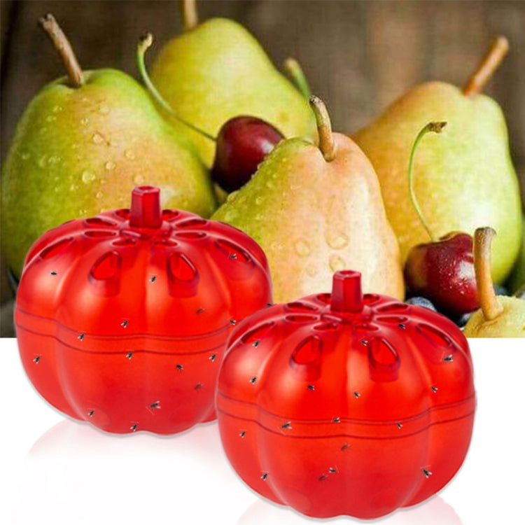 Trappola per moscerini della frutta in PP rossa 2 pezzi