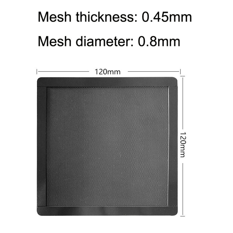 Filtro antipolvere magnetico per ventola PC in PVC