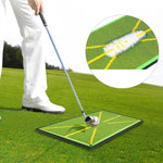 Tappetino allenamento golf con perline e 5 palline spugna