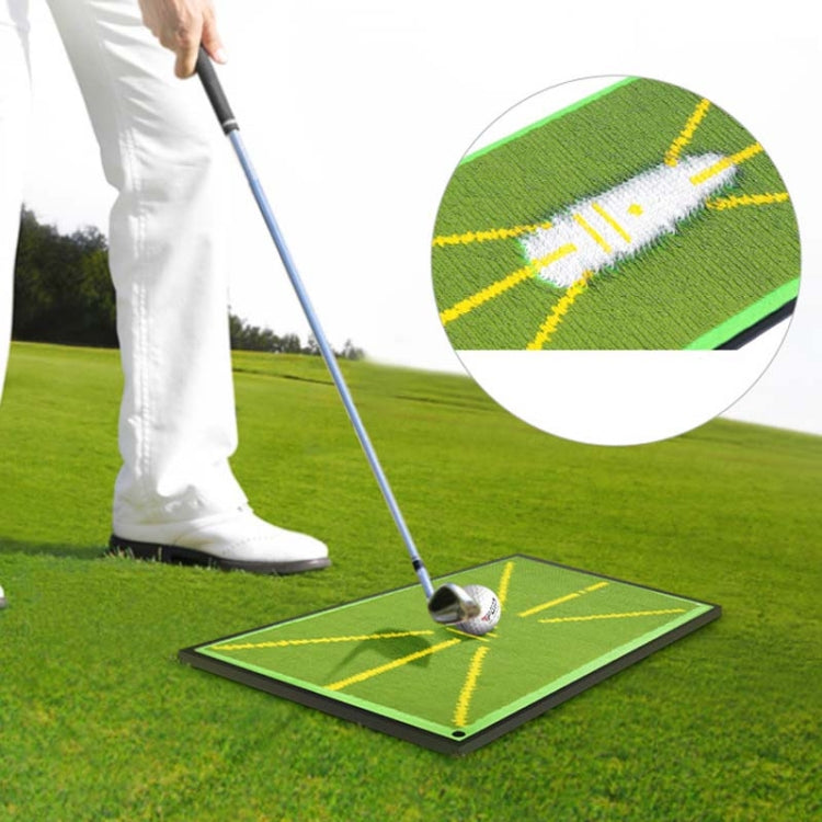 Tappetino allenamento golf con perline e 5 palline spugna