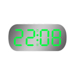Display digitale LED con orologio e sveglia a specchio