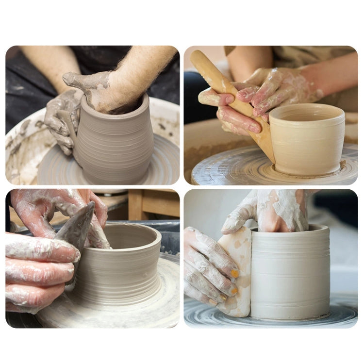 Set 5 raschietti in legno massello fatti a mano