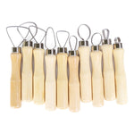 Set 10 strumenti raschietto per argilla e ceramica