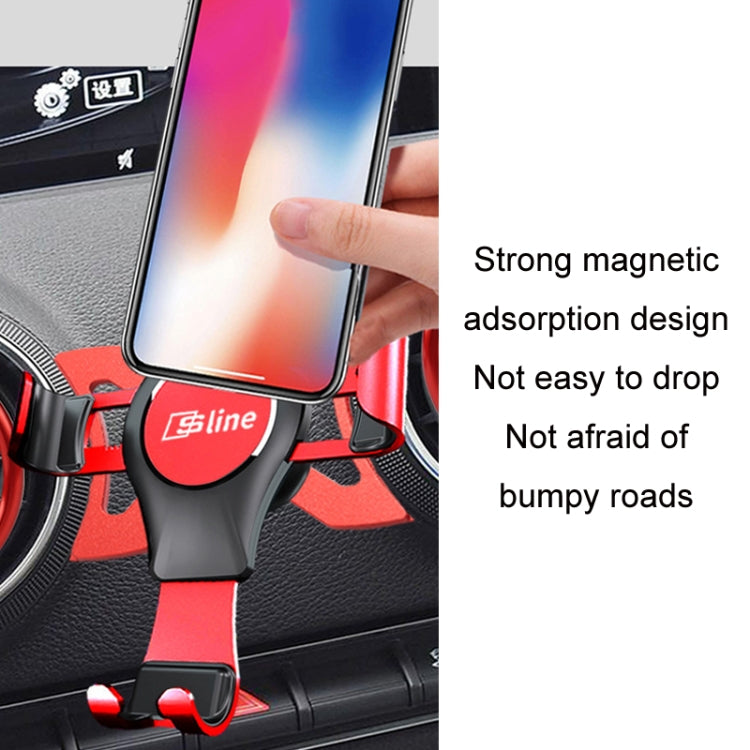 Supporto magnetico per auto compatibile Audi Q2L S3 A3