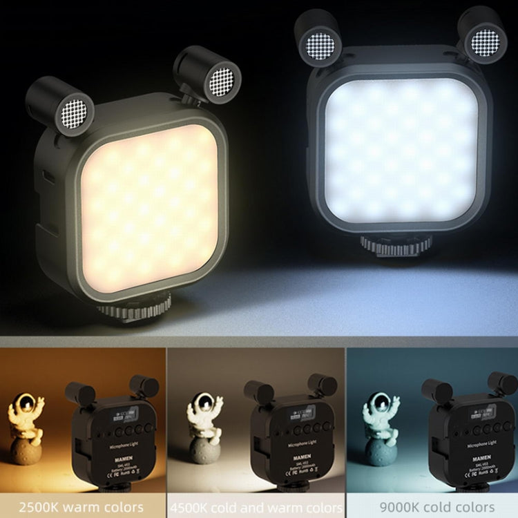 Kit treppiede con luce di riempimento e microfono per smartphone