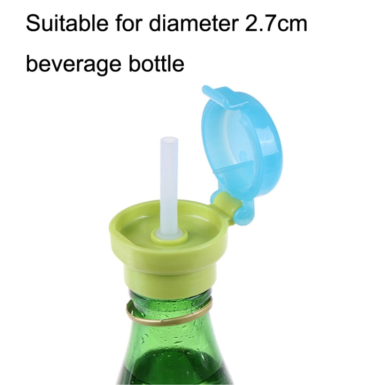 Coperchi per cannuccia bambini 2 pezzi verde e rosa