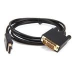 Cavo adattatore DisplayPort a DVI 1080P 1.8m e 3m