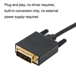 Cavo adattatore DisplayPort a DVI 1080P 1.8m e 3m