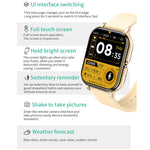 H10 Smartwatch con chiamata Bluetooth e monitoraggio salute