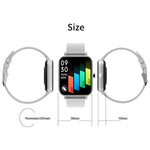 H10 Smartwatch con chiamata Bluetooth e monitoraggio salute