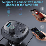 Caricabatterie auto 50W con Bluetooth e trasmettitore FM S-21