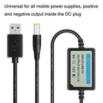 Cavo alimentazione USB booster 5V a 9V e 12V 1 metro