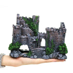 Decorazione acquario Serbatoio Antico Castello in resina
