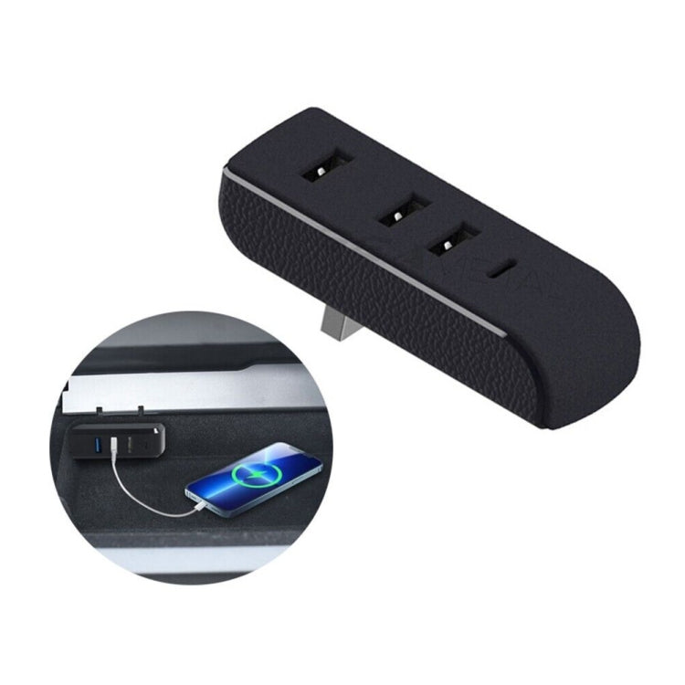 Docking station 3 USB + 1 USB-C per Tesla Model 3/Y