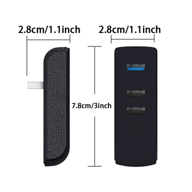 Docking station 3 USB + 1 USB-C per Tesla Model 3/Y