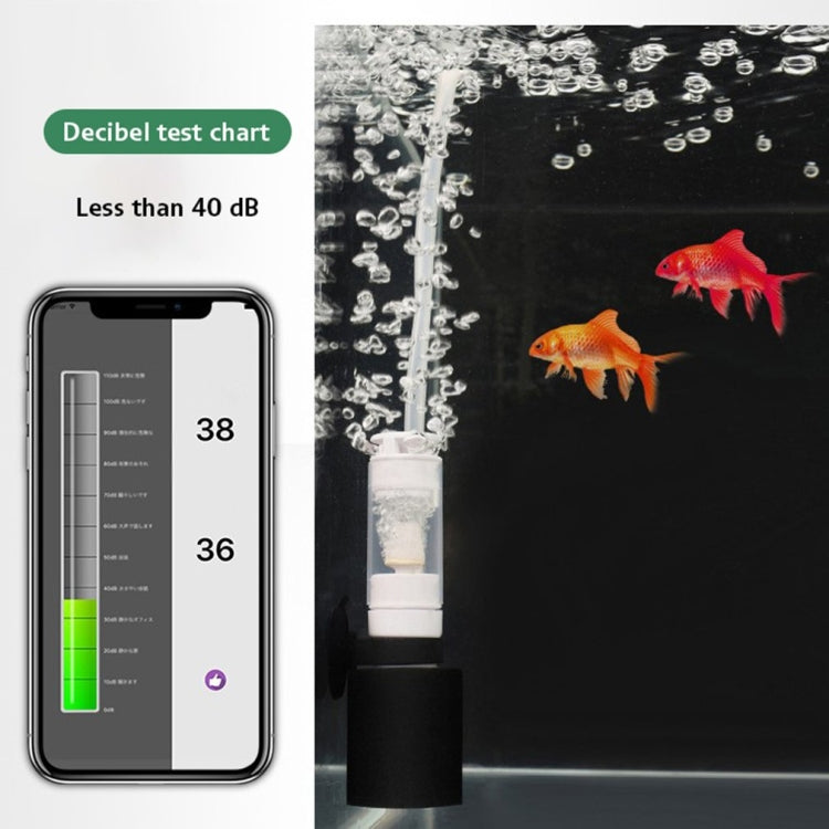 Ossigenatore pneumatico per filtro acquario piccolo MB-201