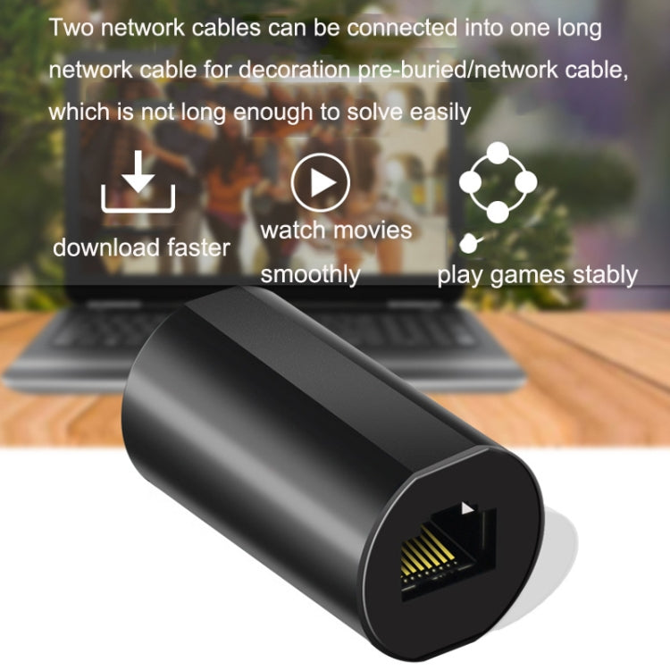Prolunga cavo rete RJ45 doppia testa dritta con protezione