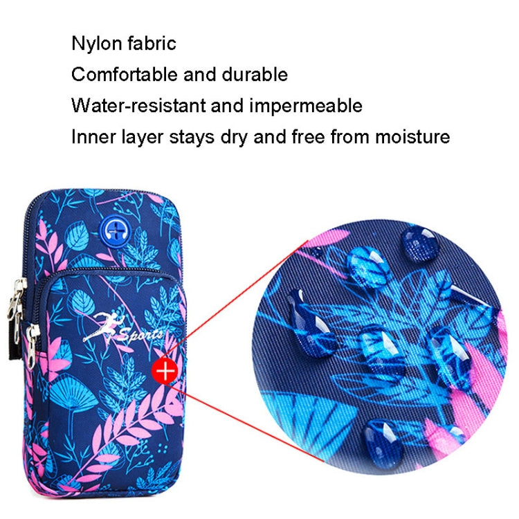 Borsa da polso da esterno per telefono cellulare da corsa in nylon impermeabile