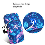 Borsa da polso da esterno per telefono cellulare da corsa in nylon impermeabile