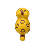 Magnete frigorifero 3D gatto in resina colorata