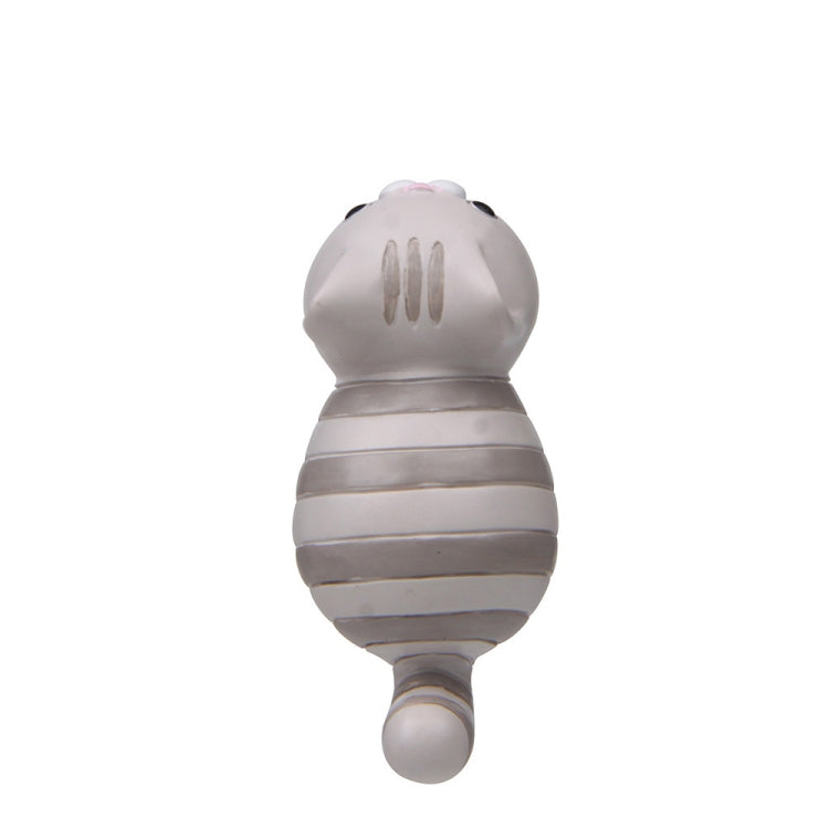 Magnete frigorifero 3D gatto in resina colorata