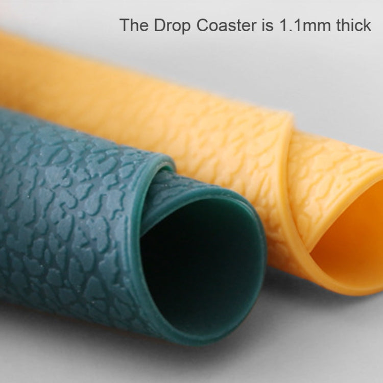 Tappetino isolante in silicone a forma di lacrima 10 pezzi
