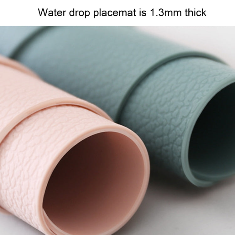 Tappetino isolante in silicone a forma di lacrima 10 pezzi