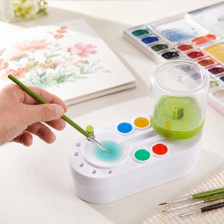 Strumento pulizia pennelli pittura a olio Gen 2