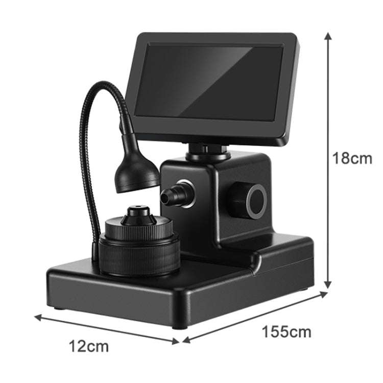 Microscopio digitale HJ1000 50-1000X con display LCD da 4,3 pollici - immagine 3