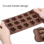 Stampo silicone 2 pezzi per cioccolato e caramelle