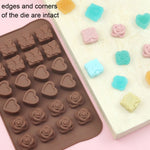 Stampo silicone 2 pezzi per cioccolato e caramelle