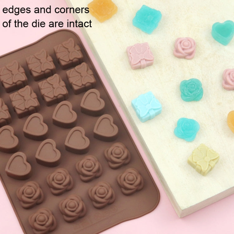 Stampo silicone 2 pezzi per cioccolato e caramelle