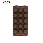 Stampo silicone 2 pezzi per cioccolato e caramelle