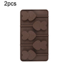 Stampo silicone 2 pezzi per cioccolato e caramelle