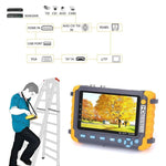 Tester videosorveglianza analogico coassiale 5" 8MP