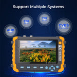Tester videosorveglianza analogico coassiale 5" 8MP