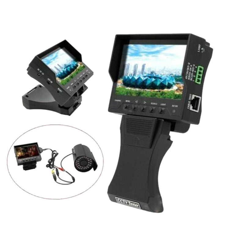 Tester cavi rete con uscita 12V e schermo 4,3 pollici
