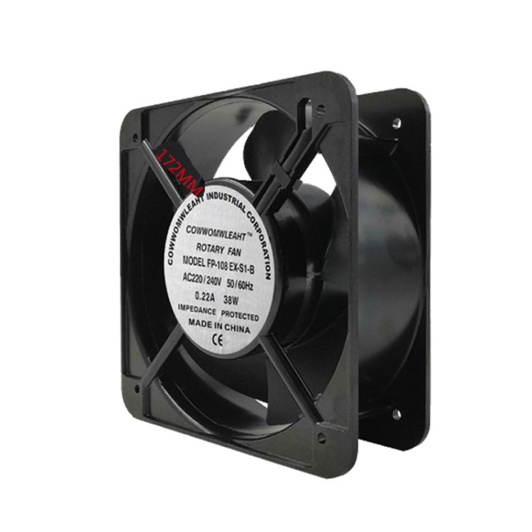 Ventola elettrica 220V 38W 15cm con cuscinetti a sfera