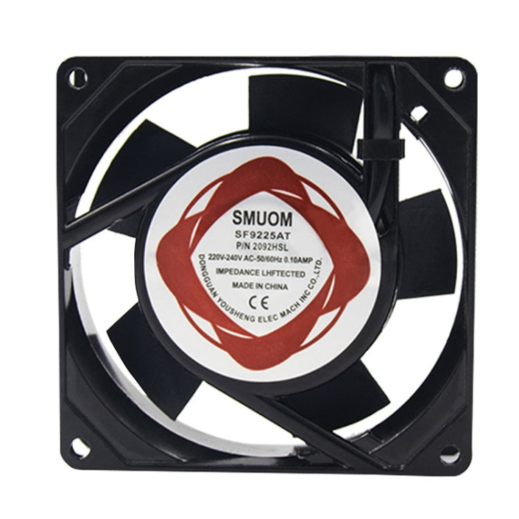 Ventola silenziosa 9 cm per dissipazione calore 110V/220V