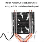 Radiatore CPU doppio tubo rame per PC desktop silenzioso
