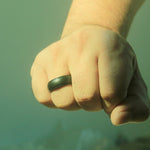 Anello in silicone con gradino curvo 8 mm No.7-9