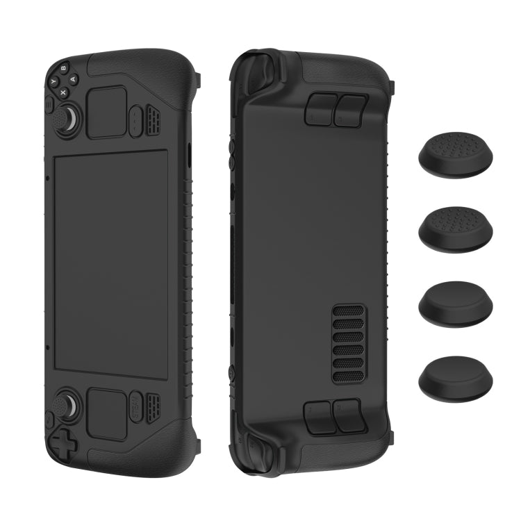 Custodia in silicone per controller Steam Deck con tappo a chiave