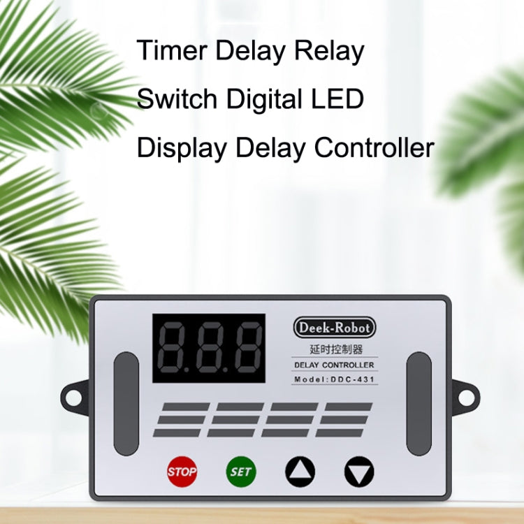 Timer relè Deek-Robot DDC-431 con display LED e ritardo - immagine 4